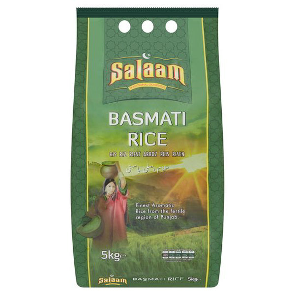 Salaam Basmati Rice from Everfresh, your African supermarket in Milton Keynes