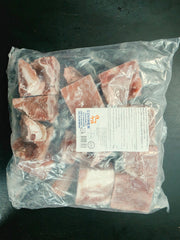 Frozen Bone-In Goat Meat Cubes – 1kg