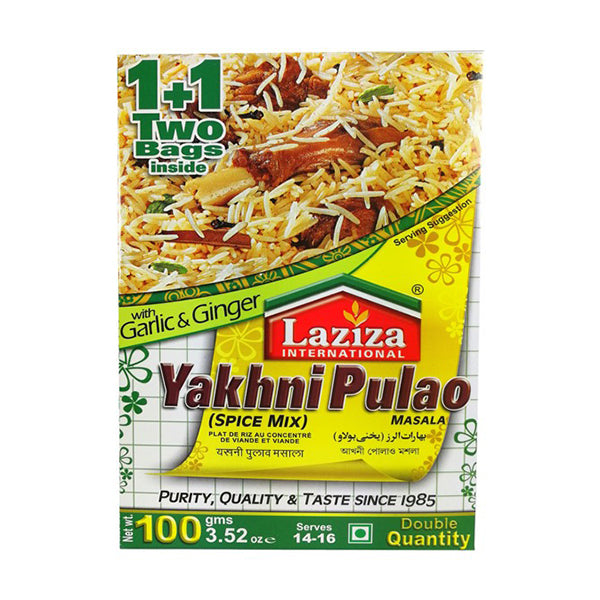 Laziza Yakhni Pulao Masala from Everfresh, your African supermarket in Milton Keynes