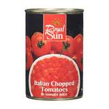Royal Sun Chopped Tomatoes from Everfresh, your African supermarket in Milton Keynes