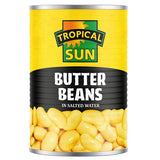 Tropical Sun Butter Beans (Canned) from Everfresh, your African supermarket in Milton Keynes