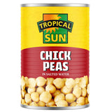 Tropical Sun Chick Pease (Canned) from Everfresh, your African supermarket in Milton Keynes