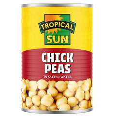 Tropical Sun Chick Pease (Canned) from Everfresh, your African supermarket in Milton Keynes